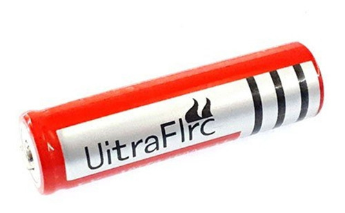 Imagen 4 de 5 de Pila Bateria 18650 Recargable Litio Tipo Ultrafire Lampara