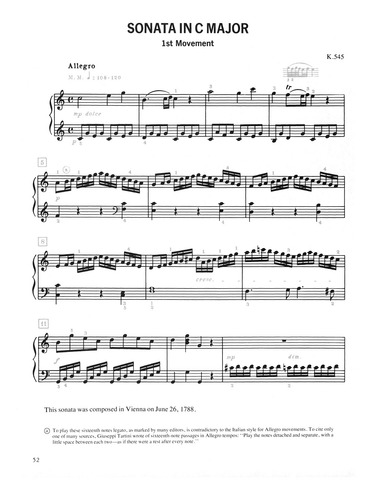 W.a. Mozart: An Introduction To His Keyboard Works.