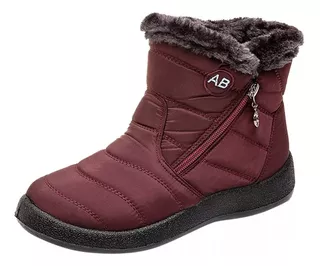 Botas De Neve Impermeáveis Quentes De Inverno Para Mulheres