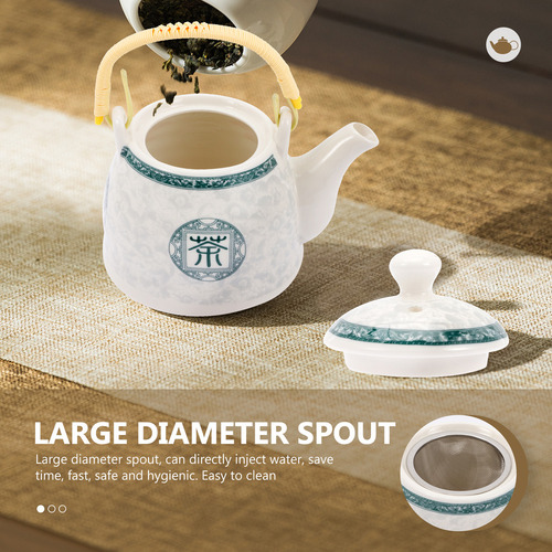 Tetera Con Infusor, Tetera Suelta De Cerámica For Té