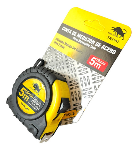 Pack 6 Huinchas Cinta De Medir Flexometro Retráctil 5 Metros