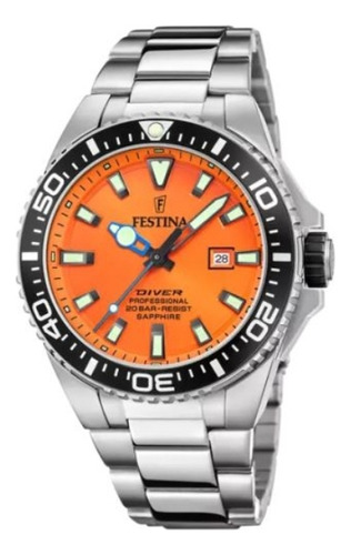 Reloj Festina F20663.4 Hombre Acero 20 Bar