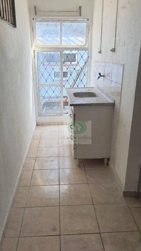 Imagem 7 de 9 de Casa Sobreposta 1 Dormitorio P/ Comercio Ou Residencia - R$ 1.400 Mil - À 50 Metros Da Afonso Pena - Santos - Ca0930