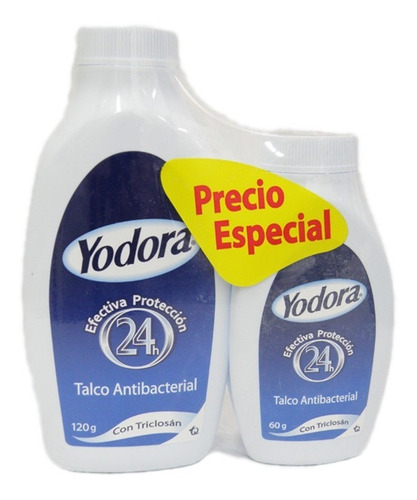 Yodora® Talco 120g - g a $141