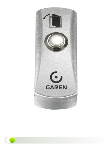 Botoeira Anodizada Inox Cromada Simples Ga004 - Garen