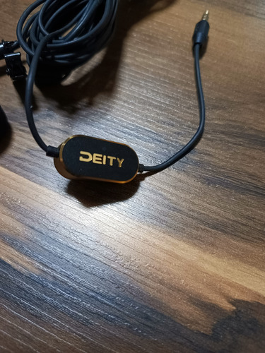 Micrófono Lavalier V-lav Diety Omnidireccional (usado) Negro (Usado)