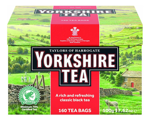 Tea Taylors Of Harrogate Yorkshire Gold 160 Bolsitas De Té