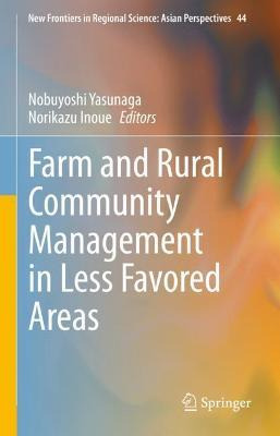 Libro Farm And Rural Community Management In Less Favored...