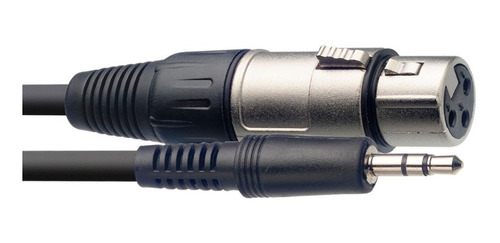 Cable De Audio Xlr (canon) A Mini Plug 3m Stagg 