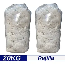 Comprar Trapo Limpieza Industrial - Rejilla 100% Algodón 20 Kg Color Blanco