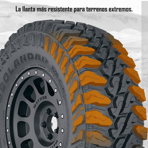 1/llanta 40x/13.5r17 121q Yokohama Geomt G003