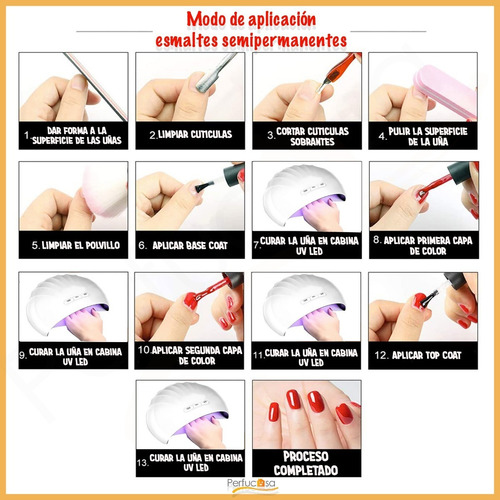 Imagen 5 de 8 de Kit Inicial X18u Cabina Led Uv 36w Usb Uñas Semipermanentes