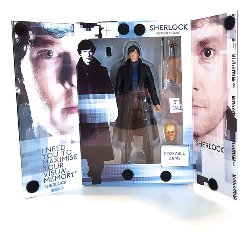 Sherlock - Figura De Acción De Escala De 4.7 in
