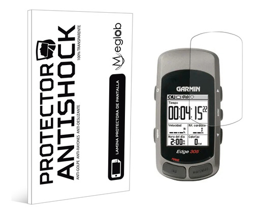 Protector Mica Pantalla Para Gps Garmin Edge 305