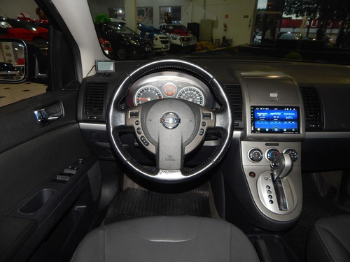 Nissan Sentra 2.0 S Flex Aut Cvt Completo Couro + Multimídia