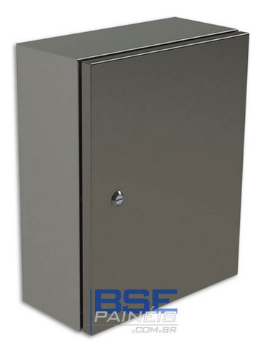 Quadro De Comando Aço Inox 800x600x250 Ip54 Inox Escovado