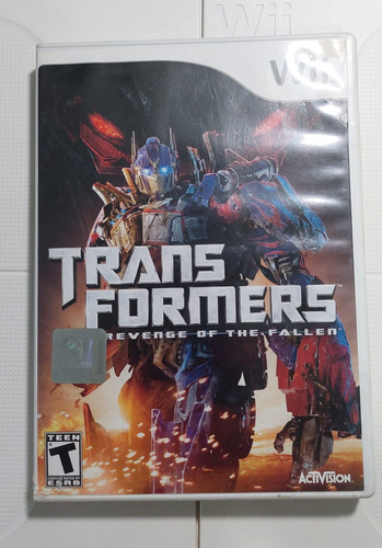 Transformers Nintendo Wii Original Y De Uso (Usado)