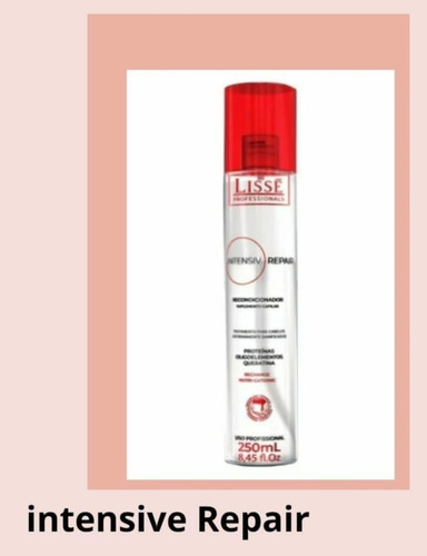 Imagem 2 de 9 de Spray Pro Intensiv Repair 250ml + Spray Brilho 115ml Lissé