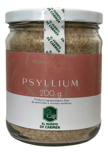 Psyllium En Polvo Agroecológico 200g Huerto De Carmen