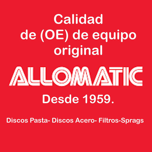 Juego Discos Pasta Transmision Automatica 700r4 Power Pack