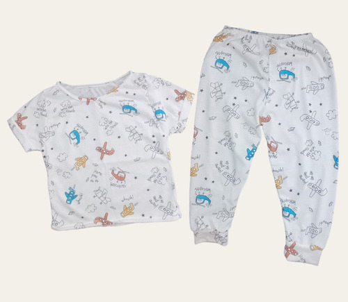 Pijama De Algodón Para Bebes Talla 4