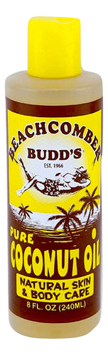 Aceite De Coco Pupaint Hawaiian Beachcomber Budd's 240 Ml