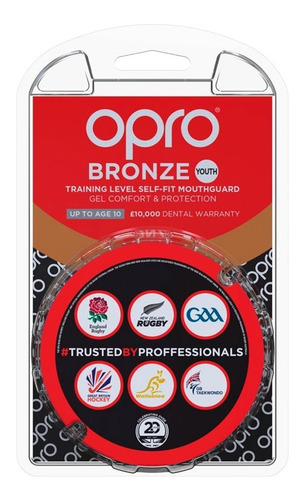 Imagen 2 de 9 de Protector Bucal Opro Bronze Junior