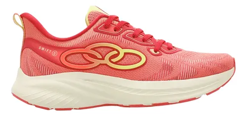 Tenis Olympikus Swift 5 Feminino Corrida Evasense Gripper (3 cores, vários tamanhos)