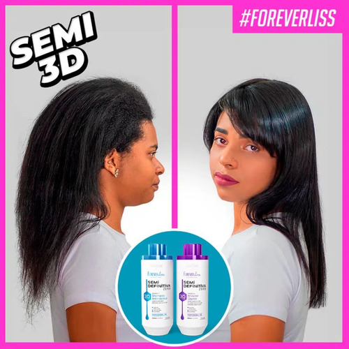 Shampoo AntirresĂduo Semi Definitiva Zero Forever Liss 1l