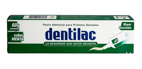 Dentilac Adhesivo Sabor Menta X 60 Gramos