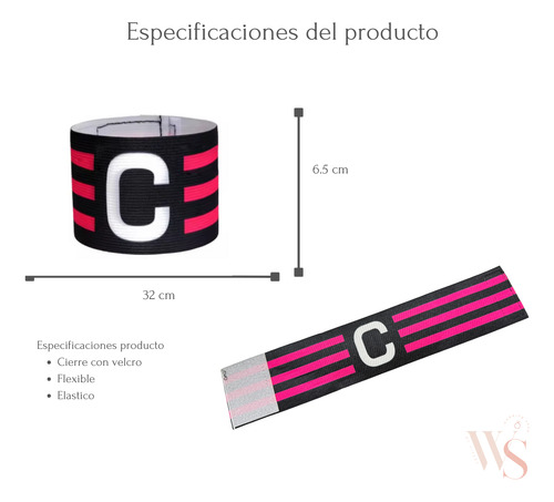 Banda Capitan De Mesa Para Boda O Fiesta Elástica Velcro