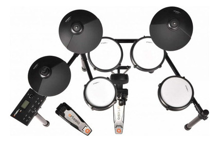 Batería electrónica de malla negra Artesia Legacy A-30 de 8 piezas