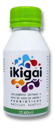 Probiotico Ikigai 60 Ml Sabor Limón