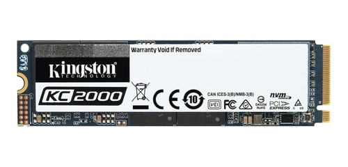 Disco Sólido Interno Kingston Hd 500g Ki Kc2000 Ssd M.2 2280