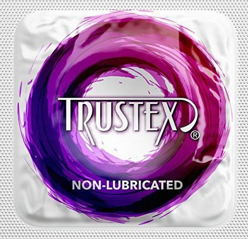 Trustex - Estuche De Bolsillo Lunamax No Lubricado Con Laton