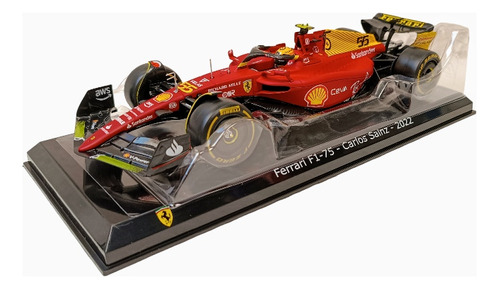 Formula 1, Ferrari F1-f75, Carlos Sainz, Escala 1:24, 21cms.