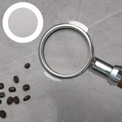 12pcs Portafiltro Malla Cafetera Filtro Espresso Puck Screen