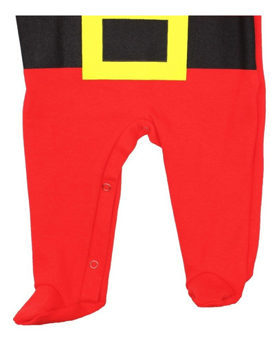Imagen 5 de 8 de Mameluco Santa Claus Navidad Ropa De Bebé Disfraz Gorrito