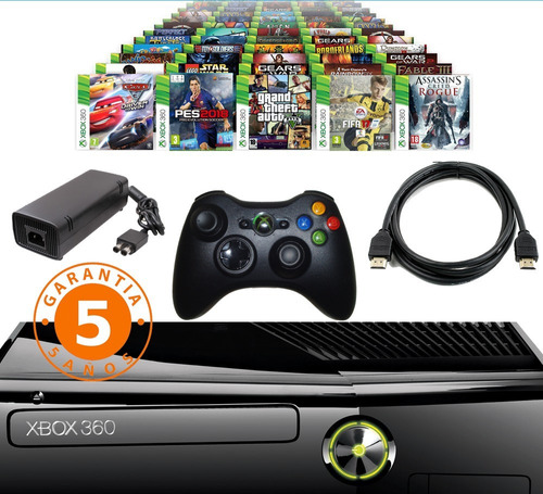 Xbox 360 3800juegos Snes+55 Pack+5 A Elección 