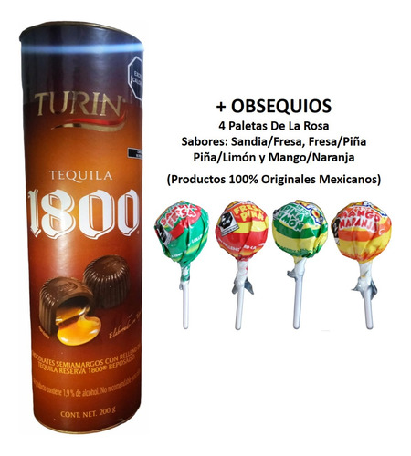 Chocolate Tequila 1800- Pikemex - Kg a $432