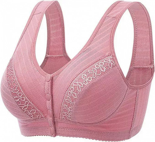 Pack De 3 Sujetadores Con Cierre Frontal Para Mujer, Cómodos