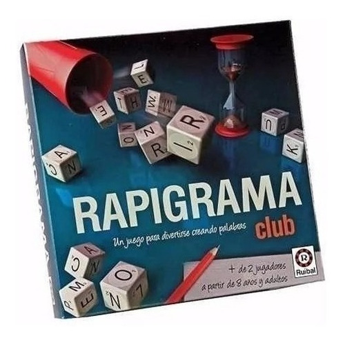 Juego De Mesa Rapigrama Club Ruibal En Mi Cielo Azul =