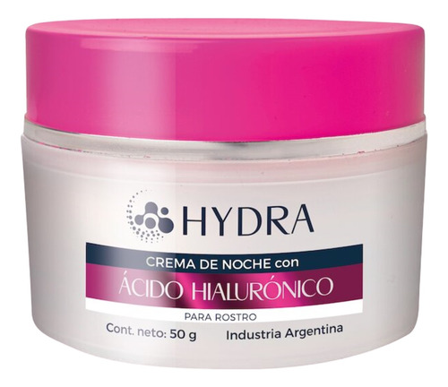 Crema Para Rostro De Noche Con Ácido Hialurónico 