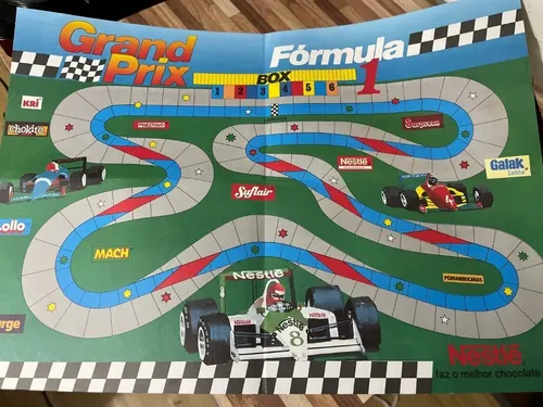 Jogo Antigo _ Nestle Grand Prix _ F 1 / Rally / Moto Cross