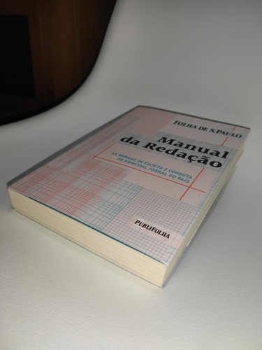 Livro Manual Da Redação. Publifolha. Folha De São Paulo 2018