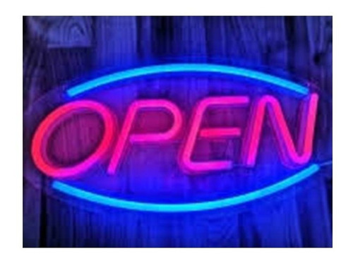 Anuncio Luminoso Neon Open