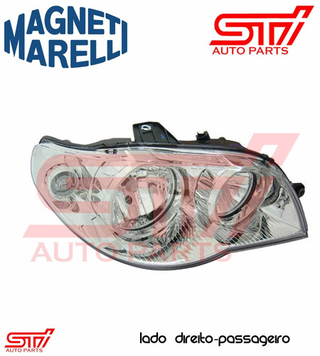 Farol Fiat Palio 2004 A 2007 Original M. Marelli Passageiro