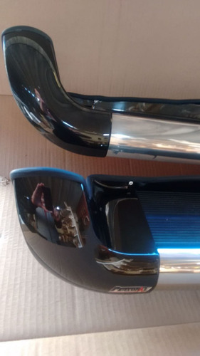 Imagem 5 de 7 de Estribo Personalizado Marrom Horizon Fiat Toro 2016 2019