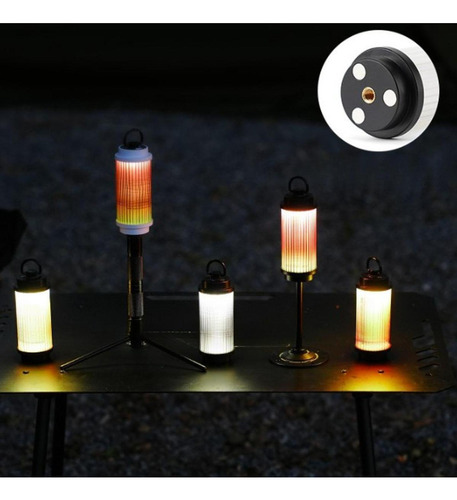 Soporte De Luz De Campamento Polte Plegable Portable