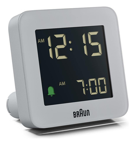 Braun Reloj Despertador Digital Con Repetición, Pantalla Lcd